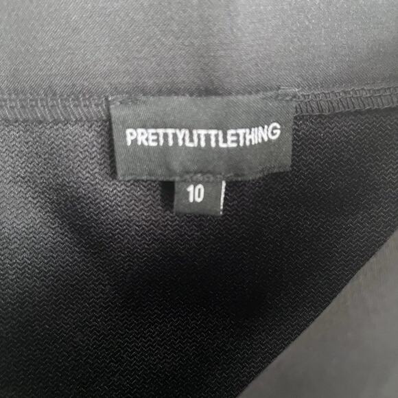 PLT size 6 high waist eyelet corset detail side zip mini skirt - Picture 4 of 7